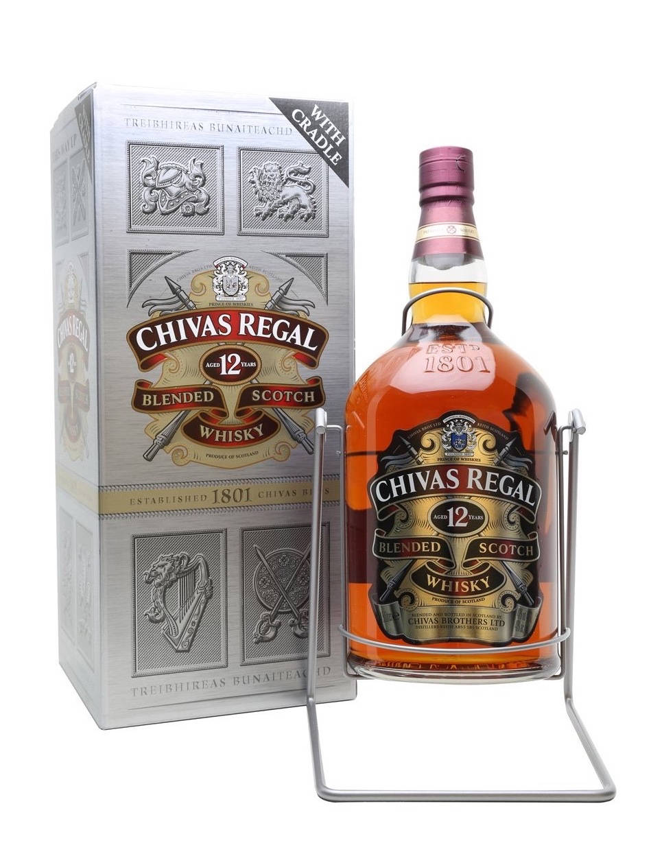 Chivas Regal 12yo v Kolíske Magnum 4,5l