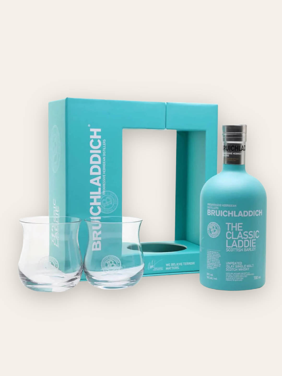 Bruichladdich The Classic Laddie + 2 poháre