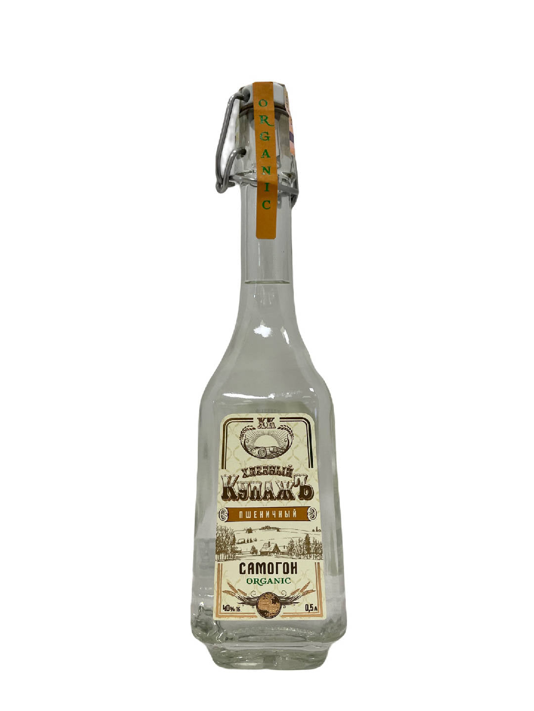Samogon Pšeničný Destilát Organic