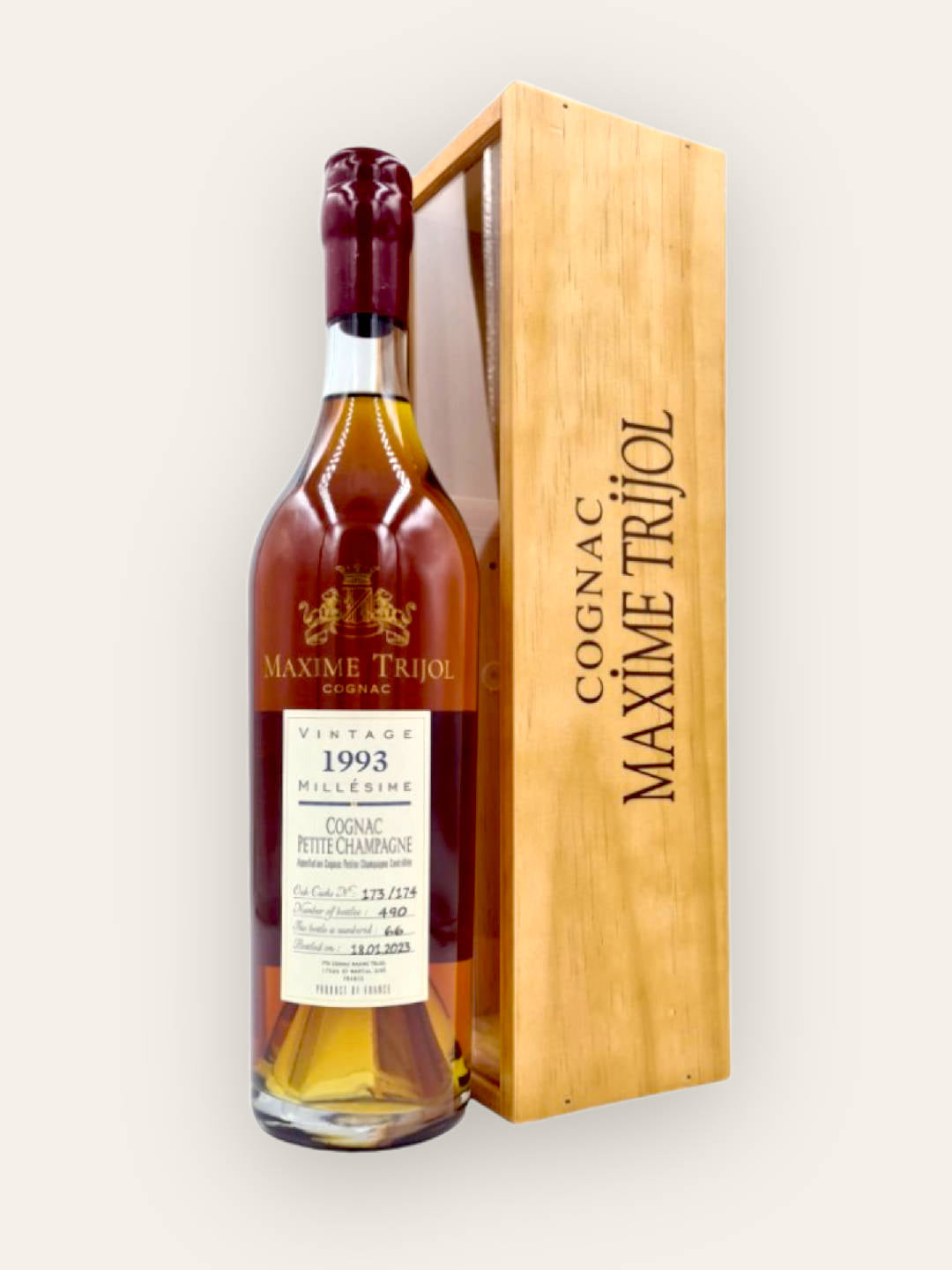 Maxime Trijol 1993 Vintage Cognac