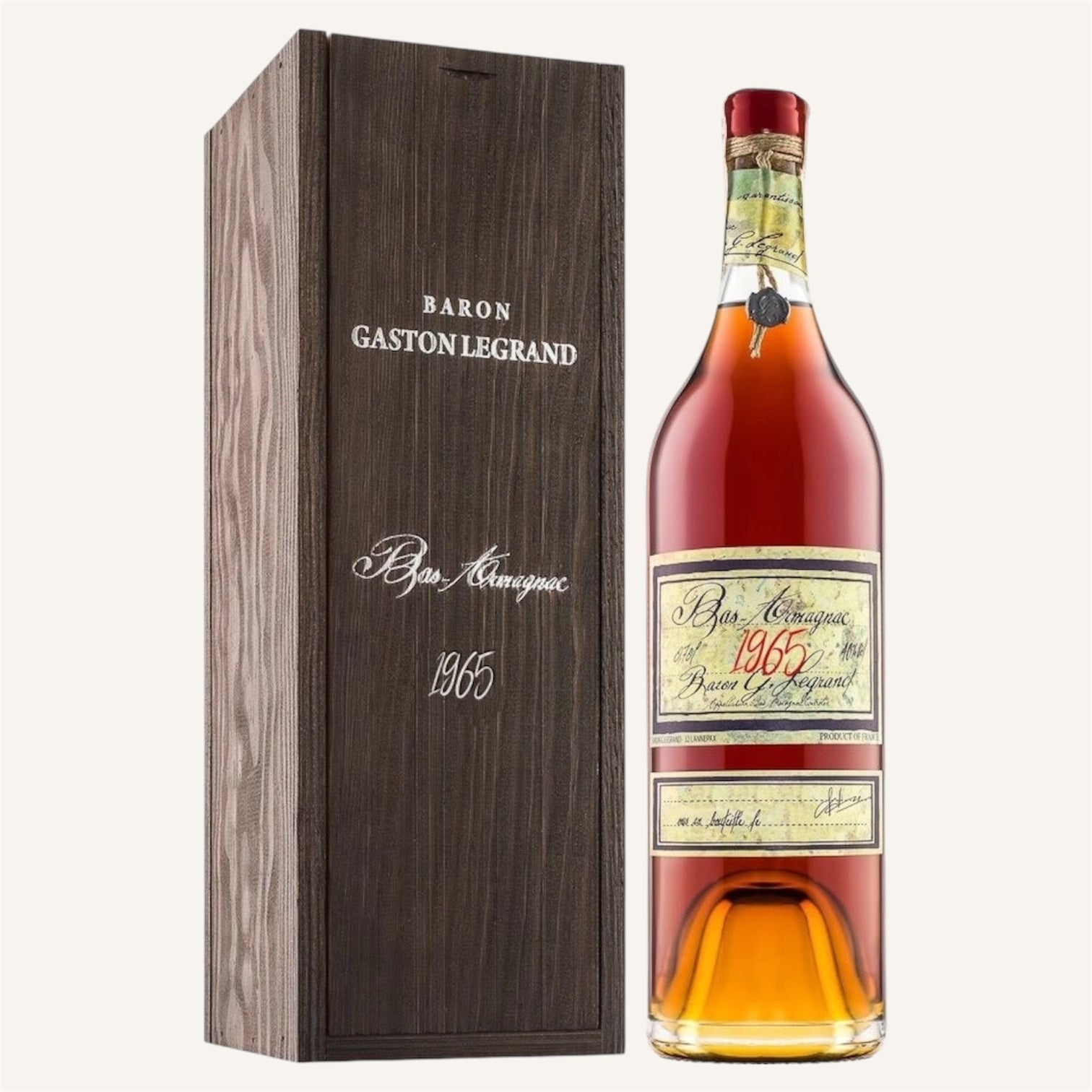 Baron Gaston Legrand Bas-Armagnac 1965