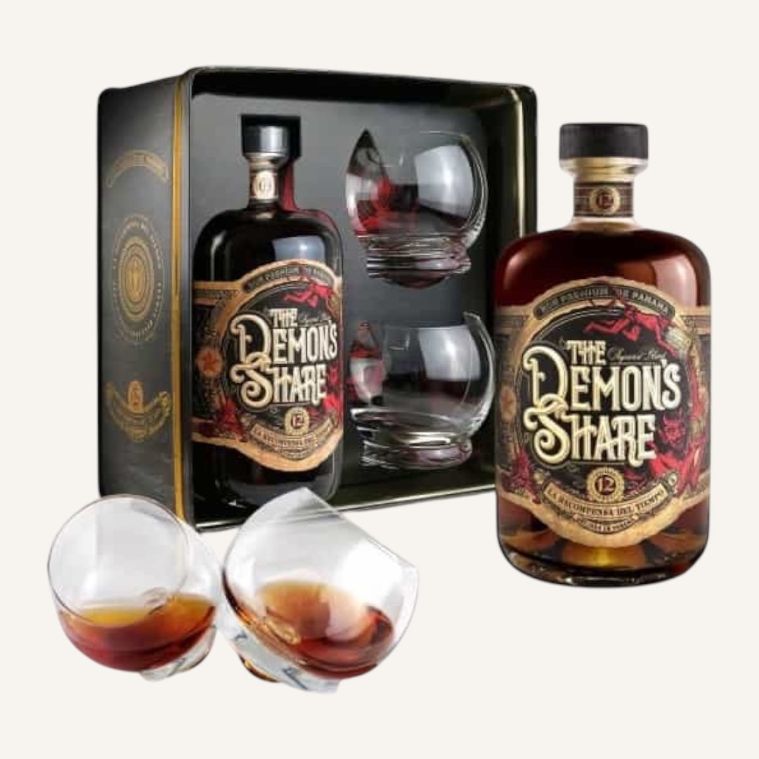 Demon's Share 12yo + poháre