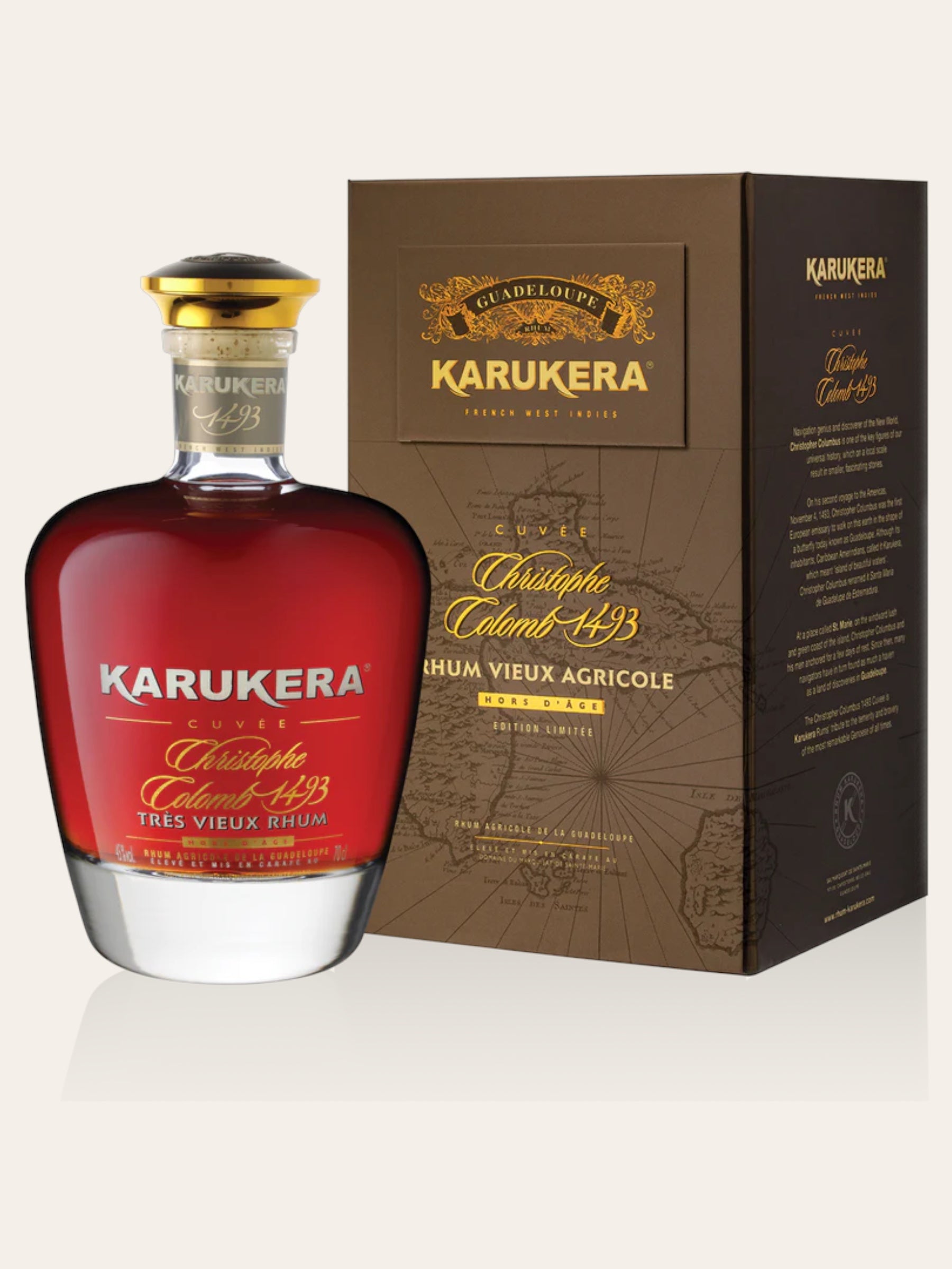 Karukera Cuvée Christopher Colomb 1493 Tres Vieux Rhum