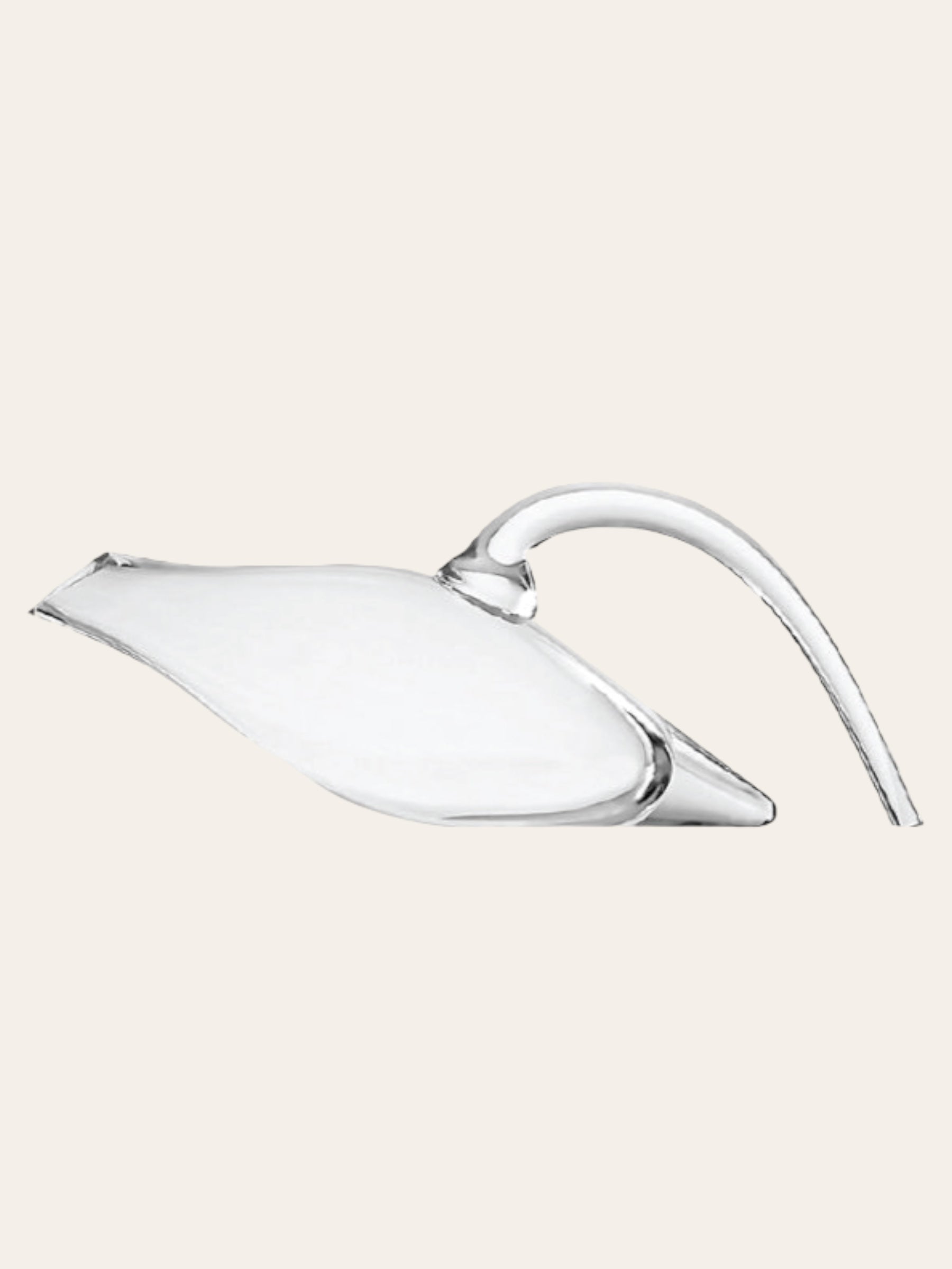 Decanter cut diagonally