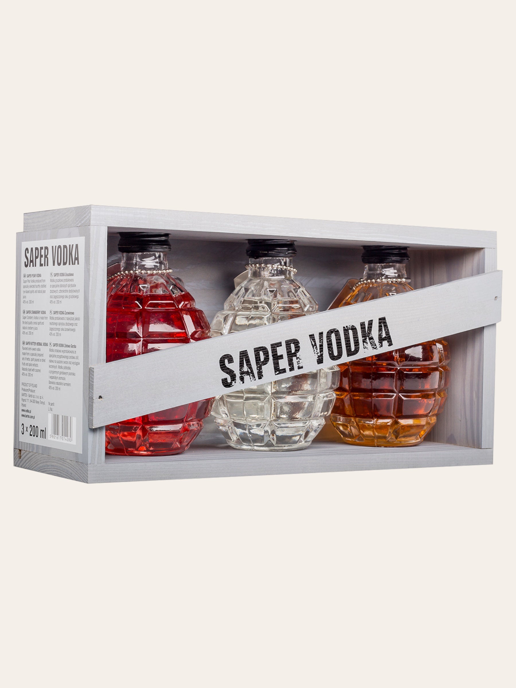 Saper Vodka Set