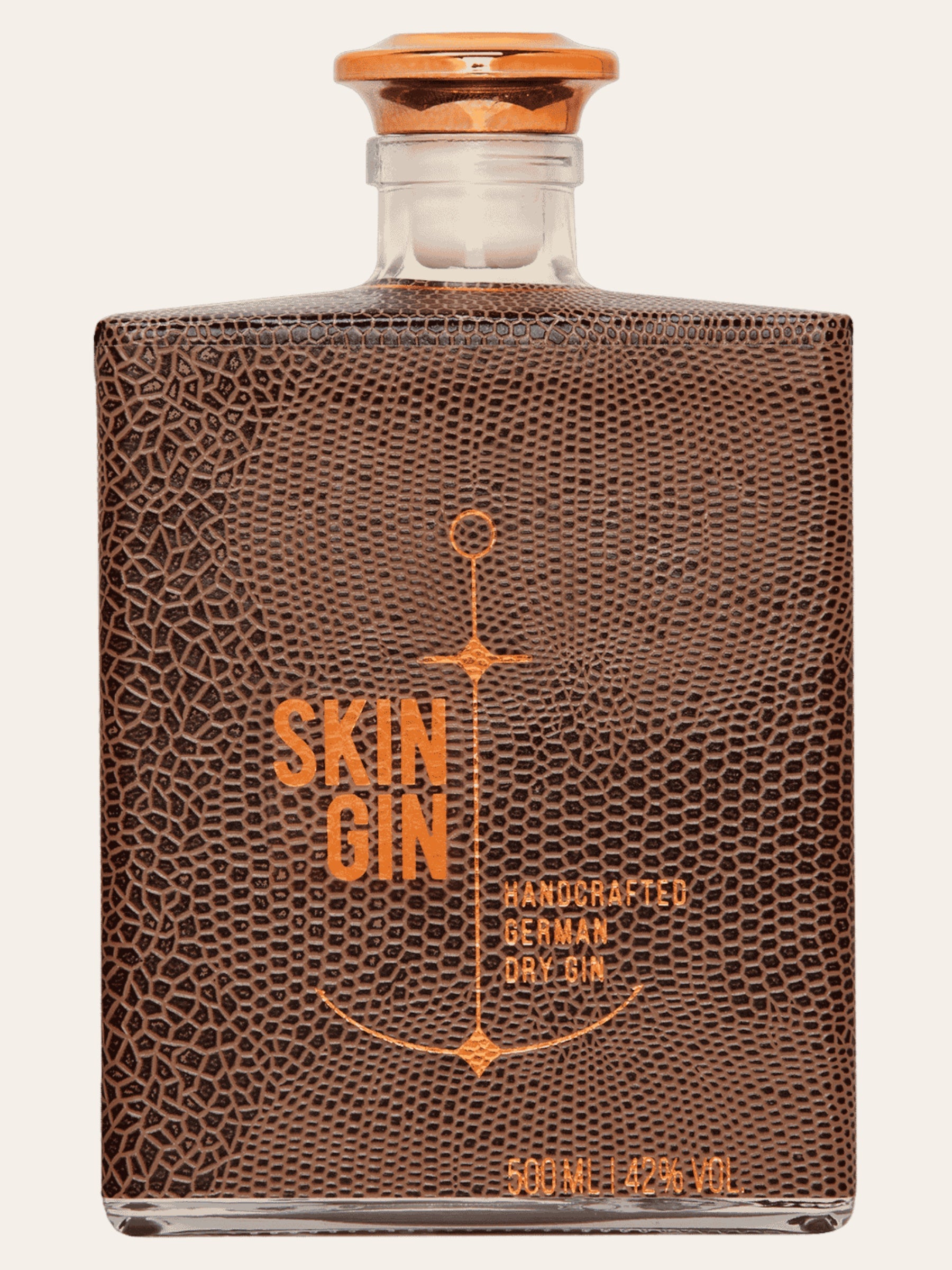 Skin German Dry Gin Reprile Brown