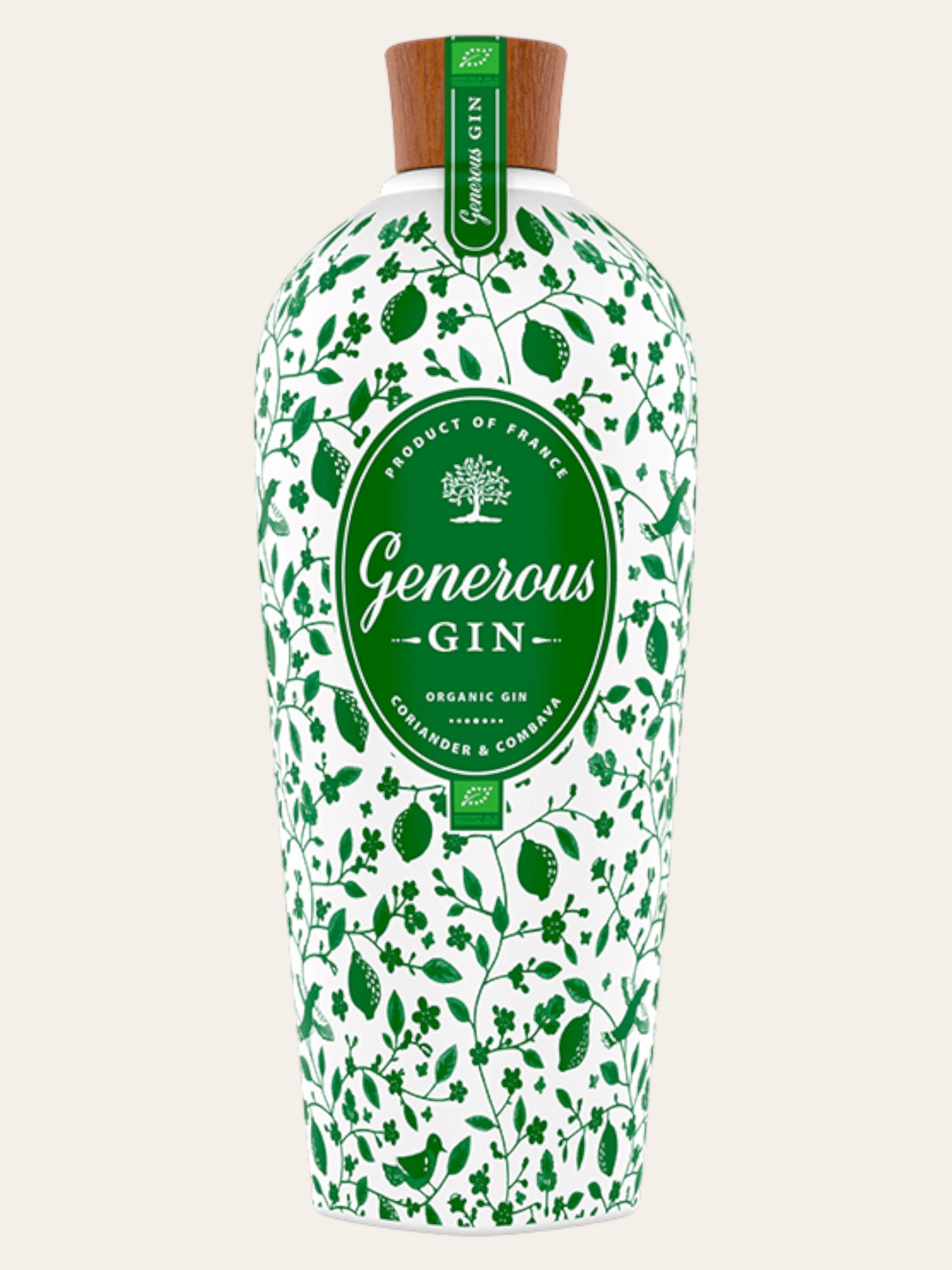 Generous Organic Coriander Combava Green Gin