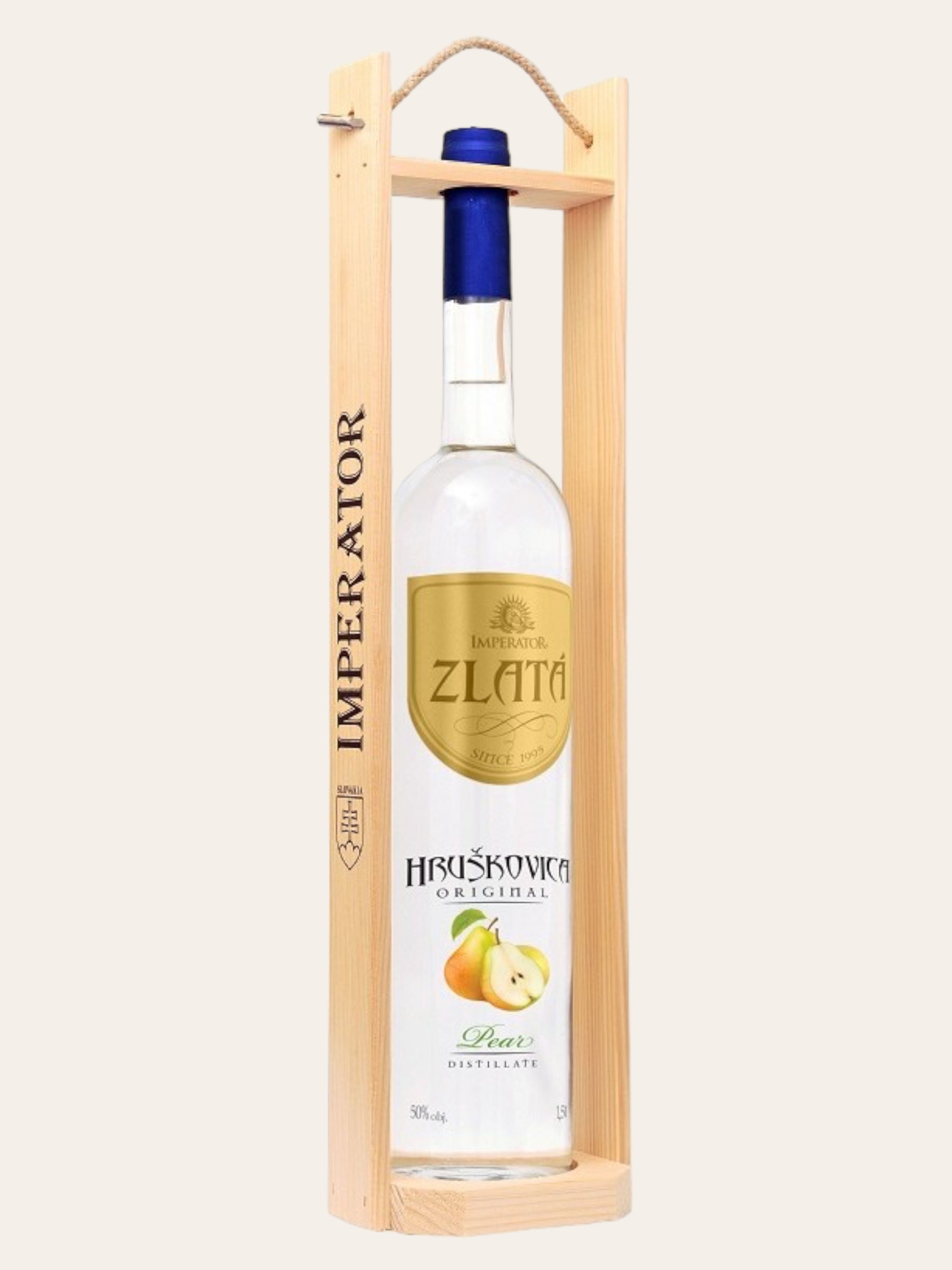Imperator Zlatá Huškovica in Wood 1.5l 50%