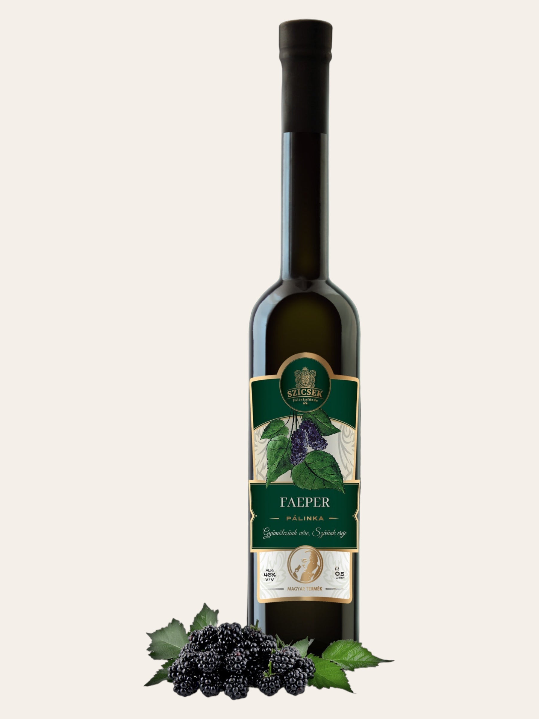 SZICSEK Faeper Pálinka (mulberry) 0.5l 46%