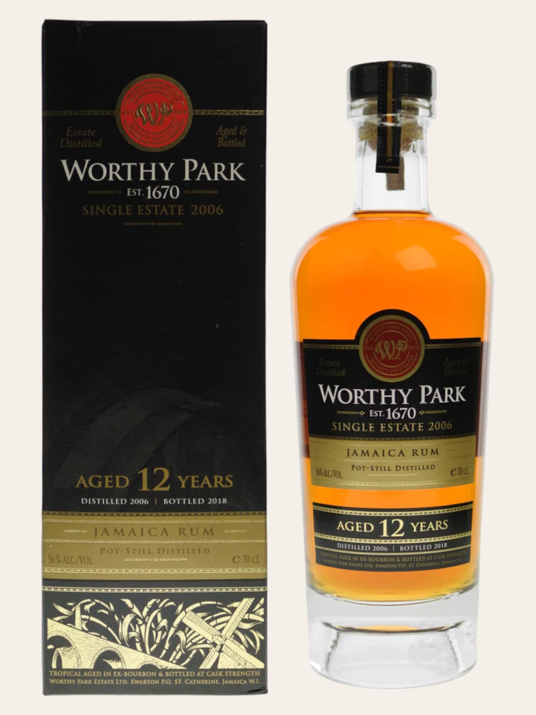 Worthy Park 12yo Single Estate 2006/2018