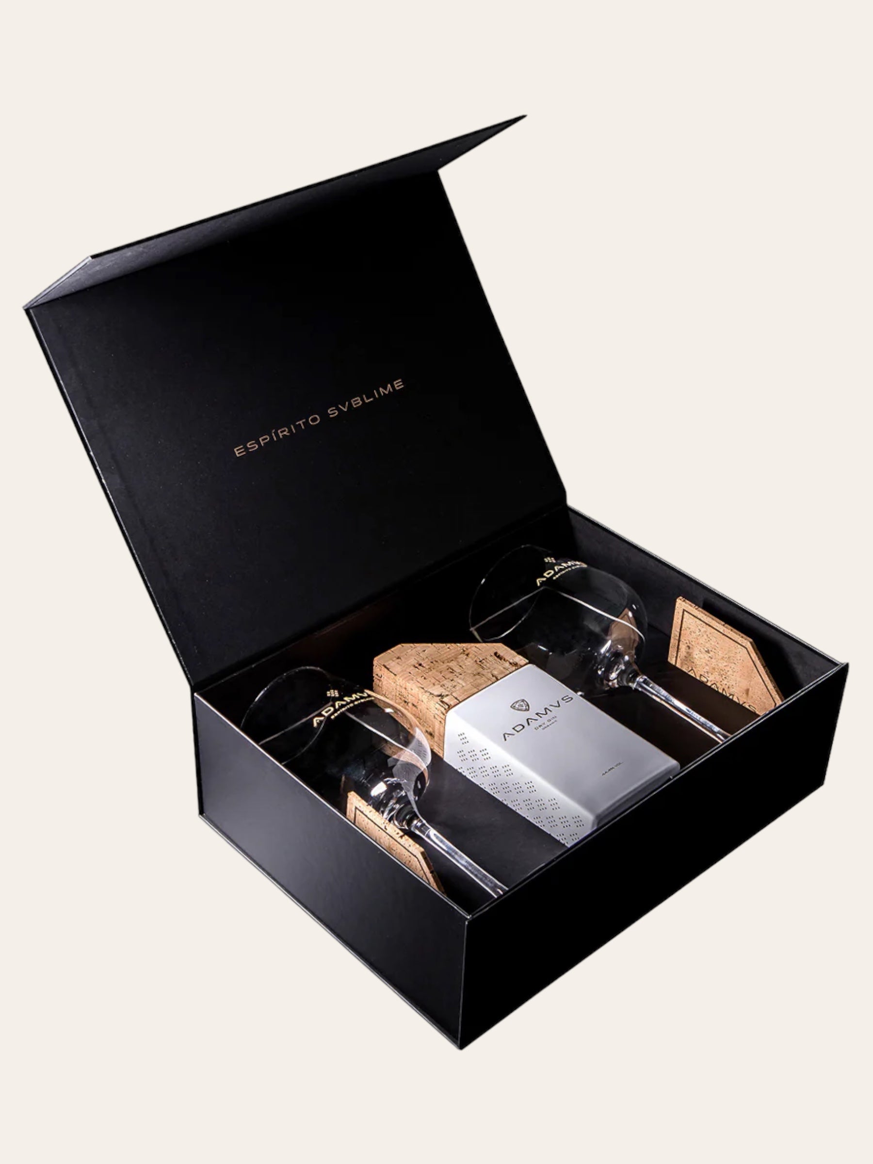 Adamus Dry Gin Limited Edition + 2 poháre