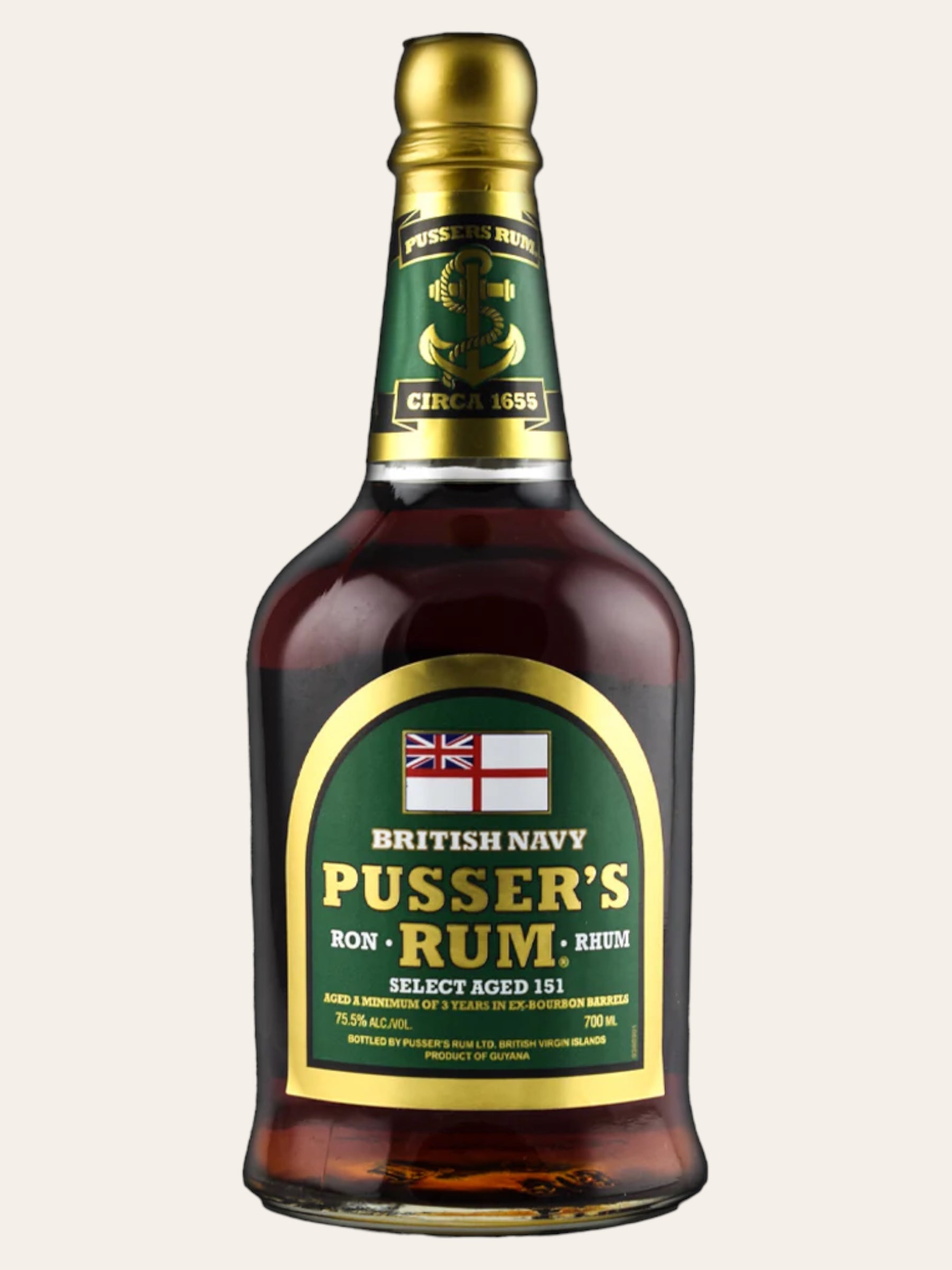 British Navy Pusser’s Overproof