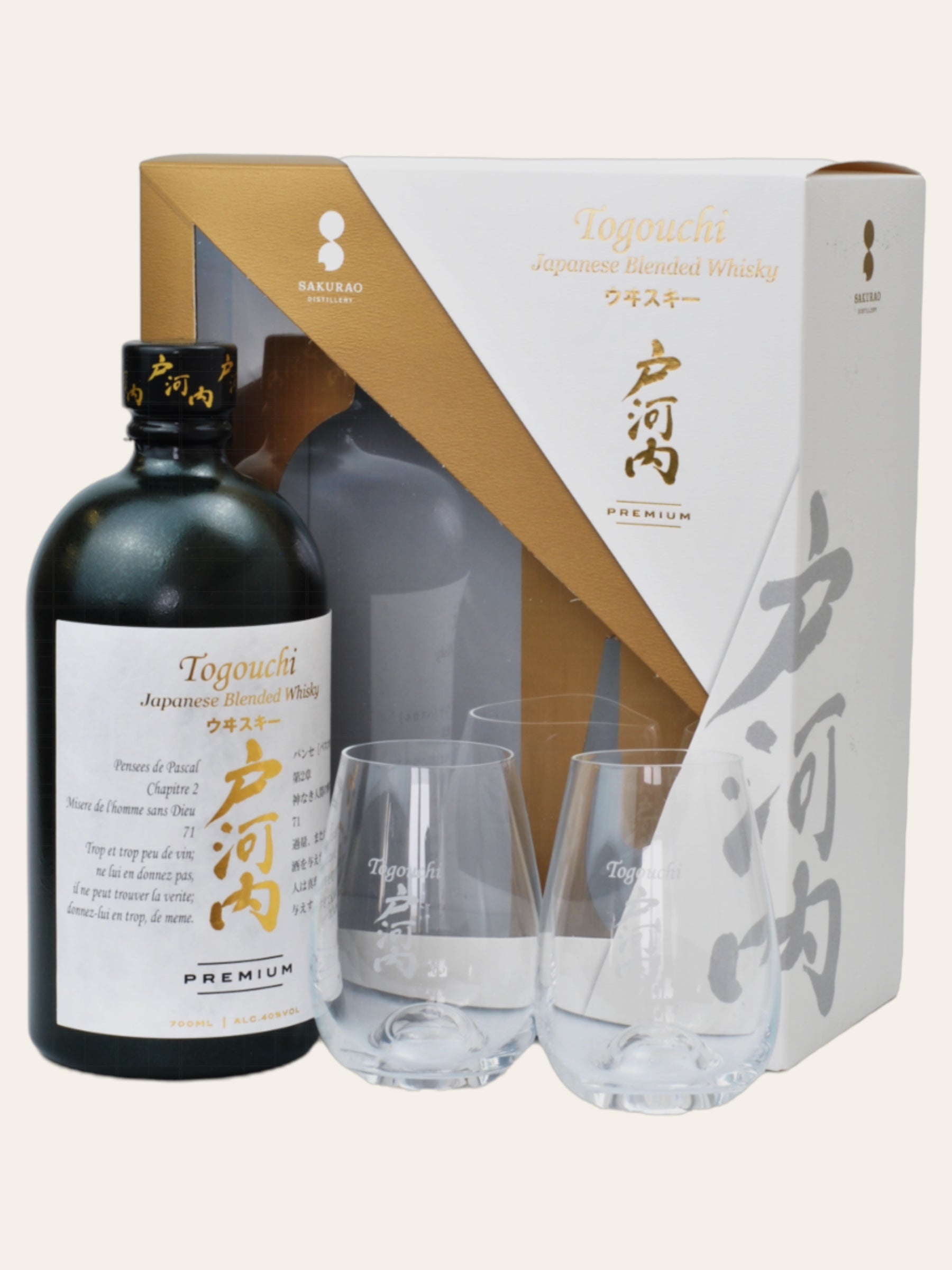 Togouchi Blended Premium + poháre