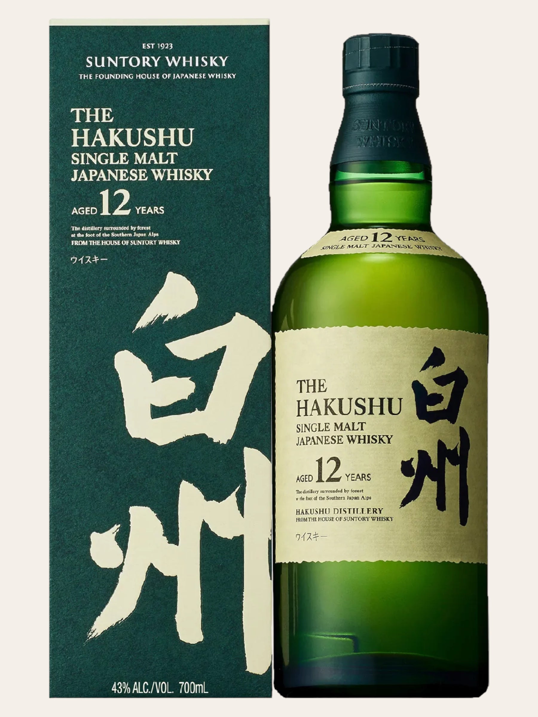 Suntory The Hakushu 12yo Single Malt