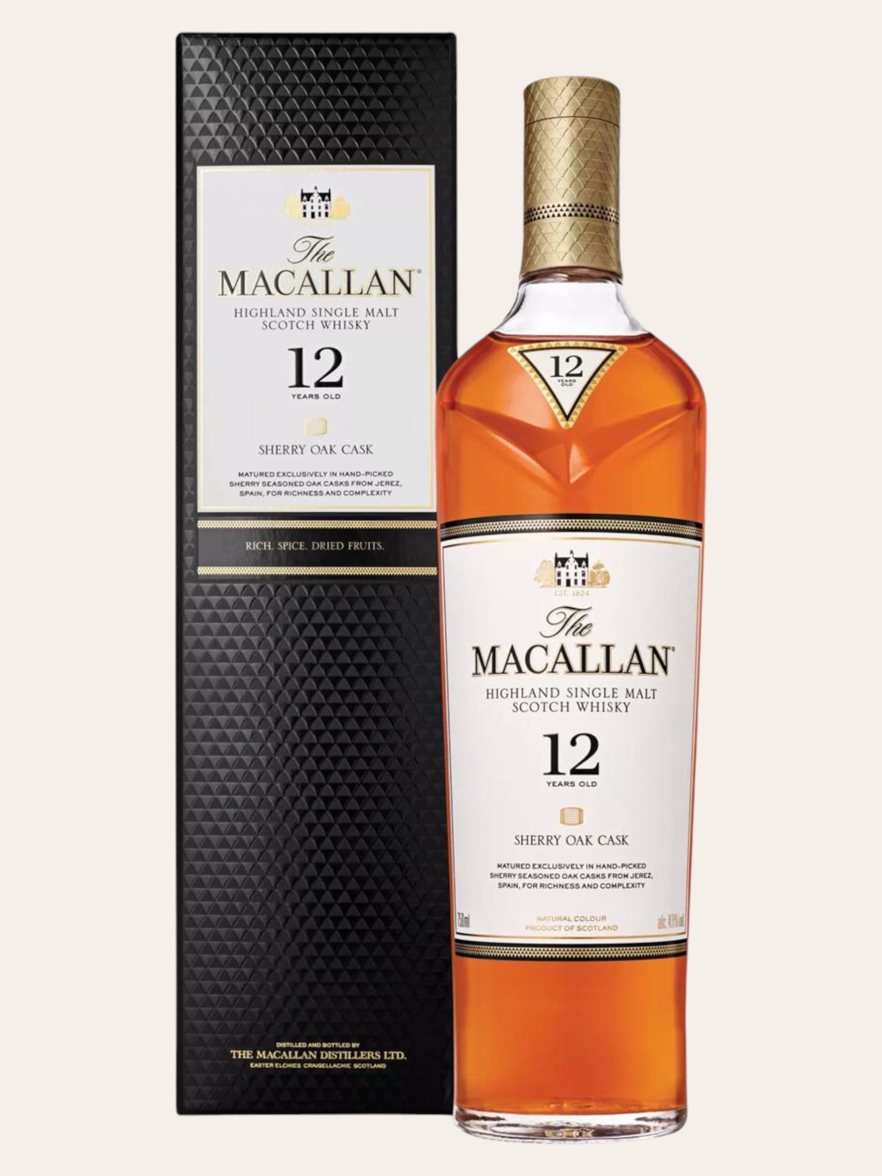 Macallan Sherry Oak Cask 12yo