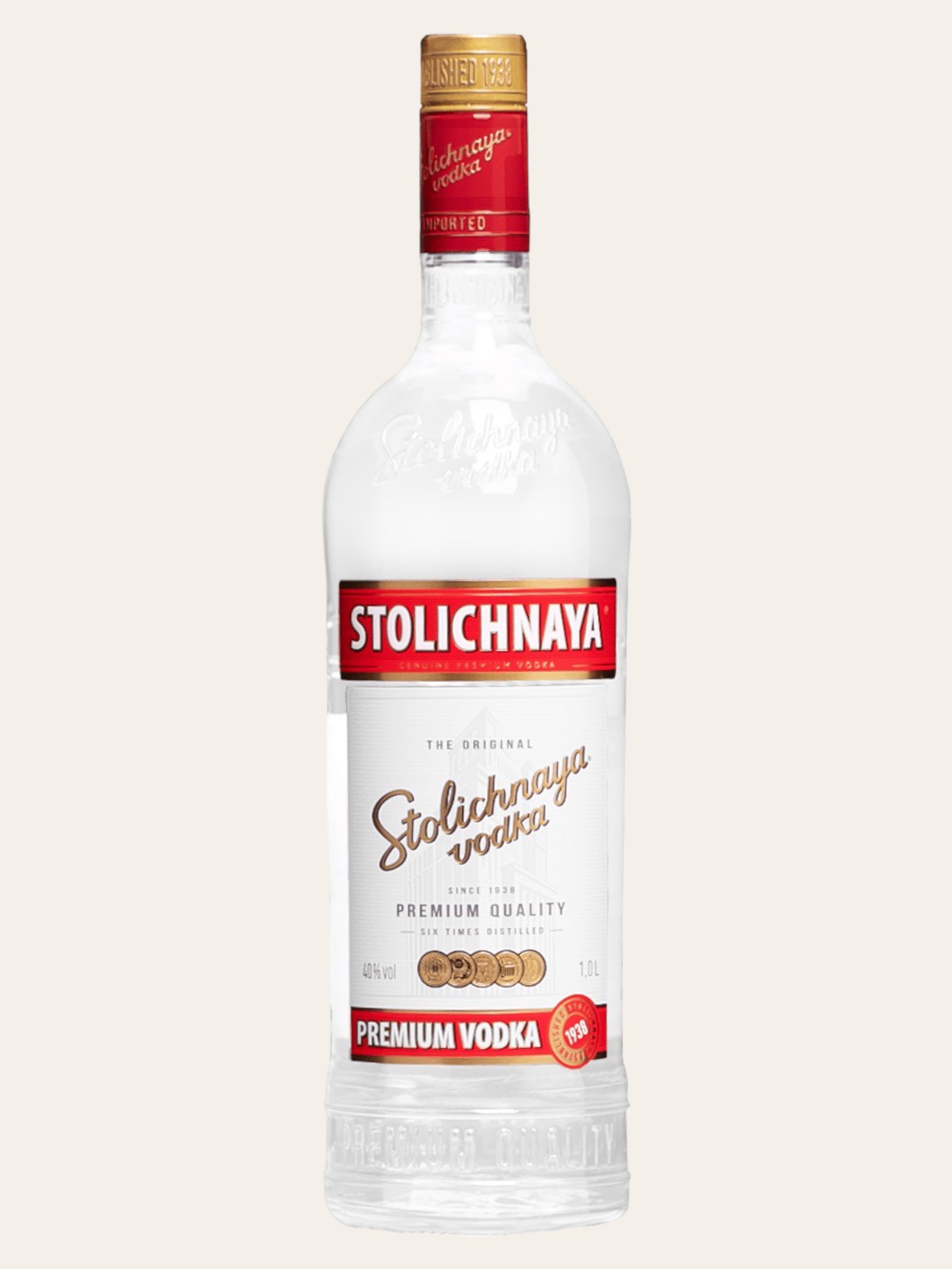 Stolichnaya Vodka 1l