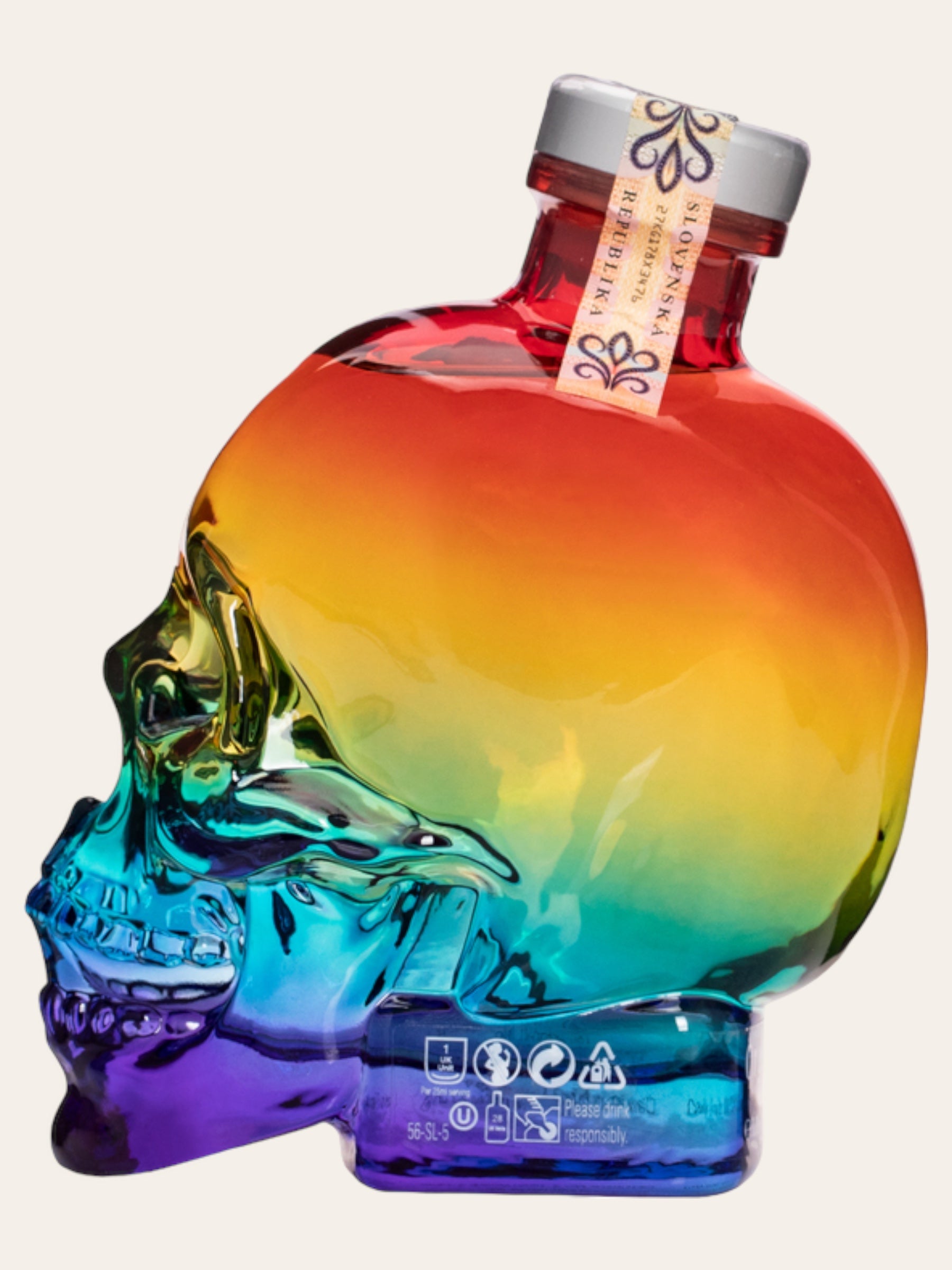 Crystal Head Rainbow