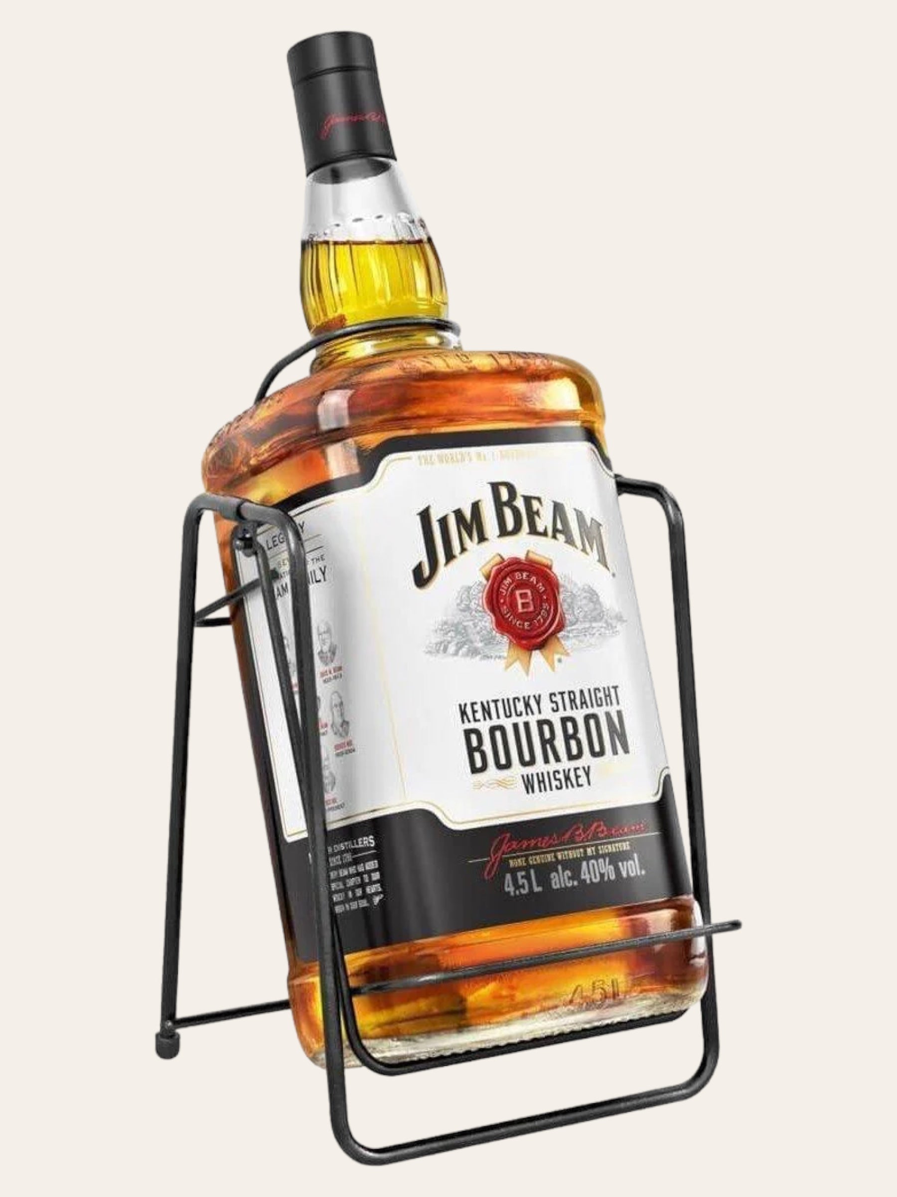 Jim Beam Magnum in Cradle 4.5l