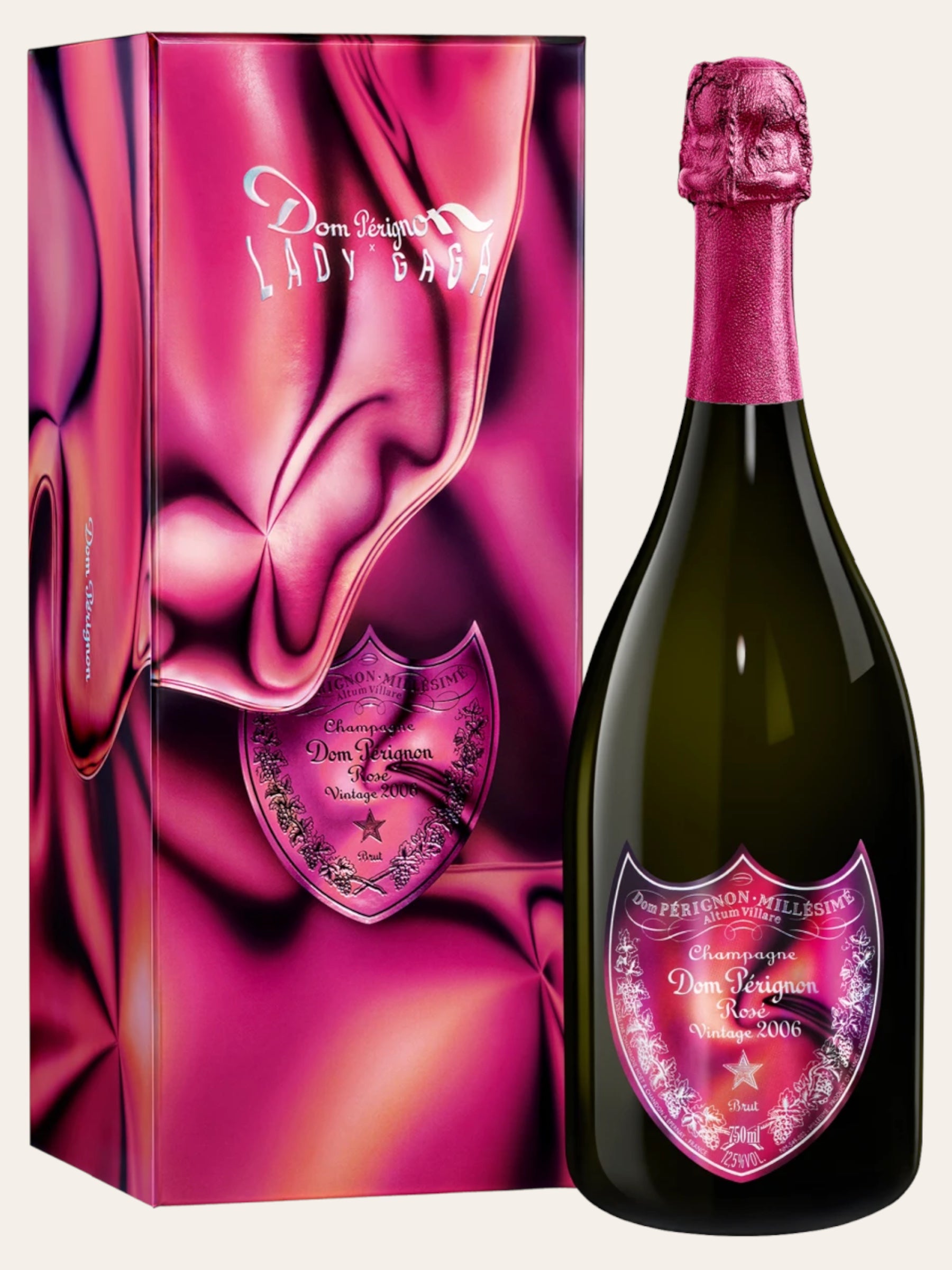 Dom Perignon Rosé Vintage 2006 Limited Edition Lady Gaga