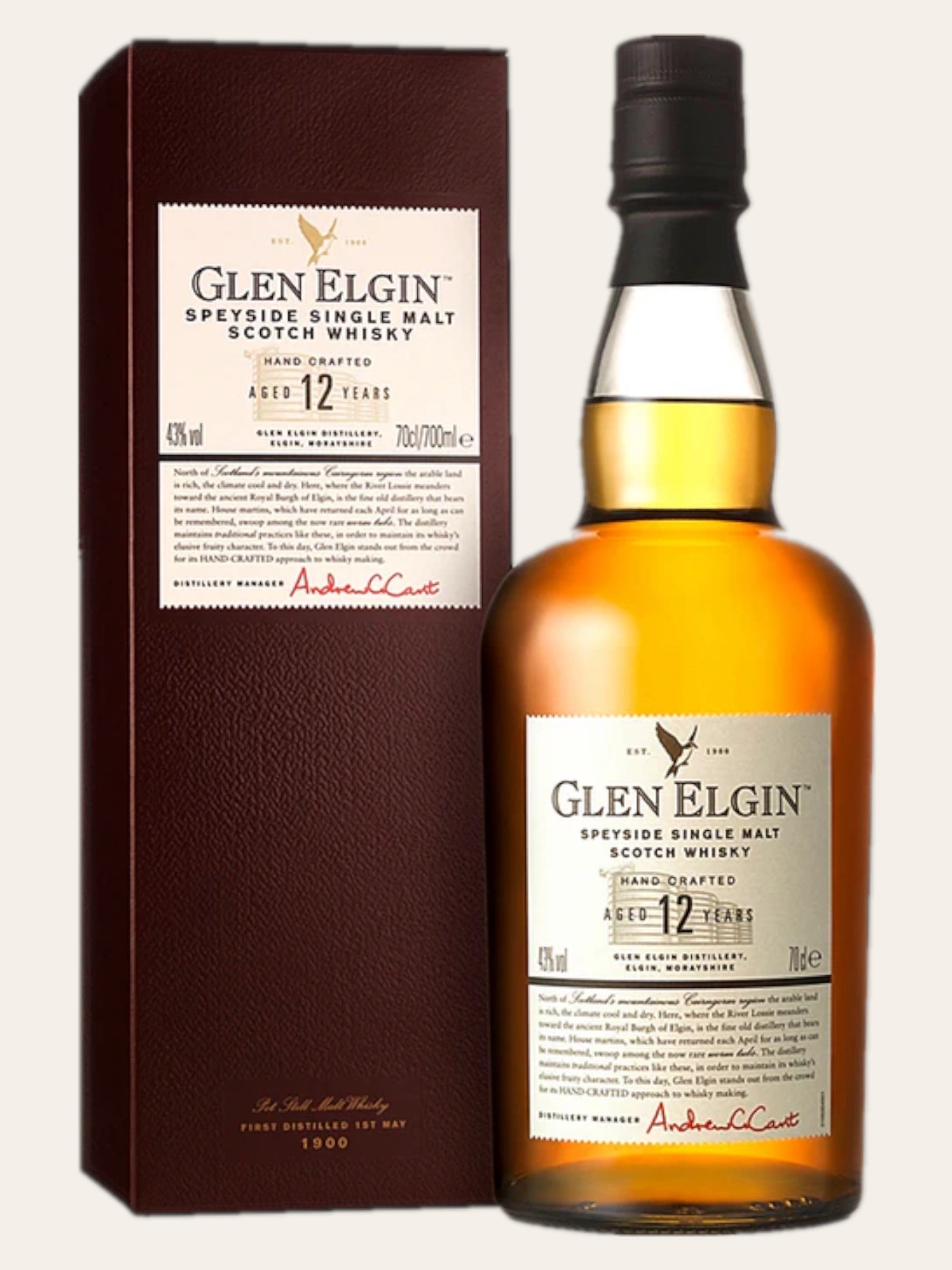 Glen Elgin 12yo Old Hand Crafted