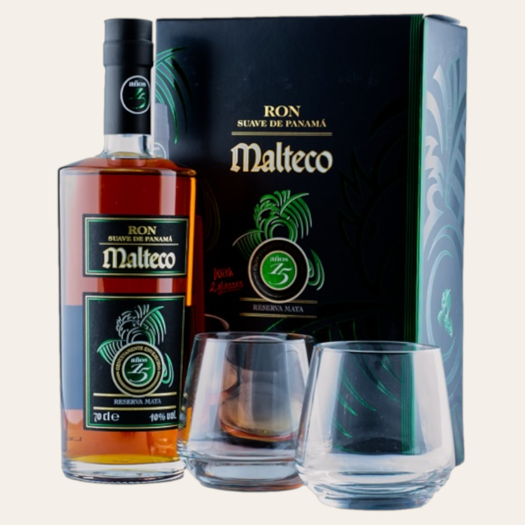 Malteco 15yo + poháre