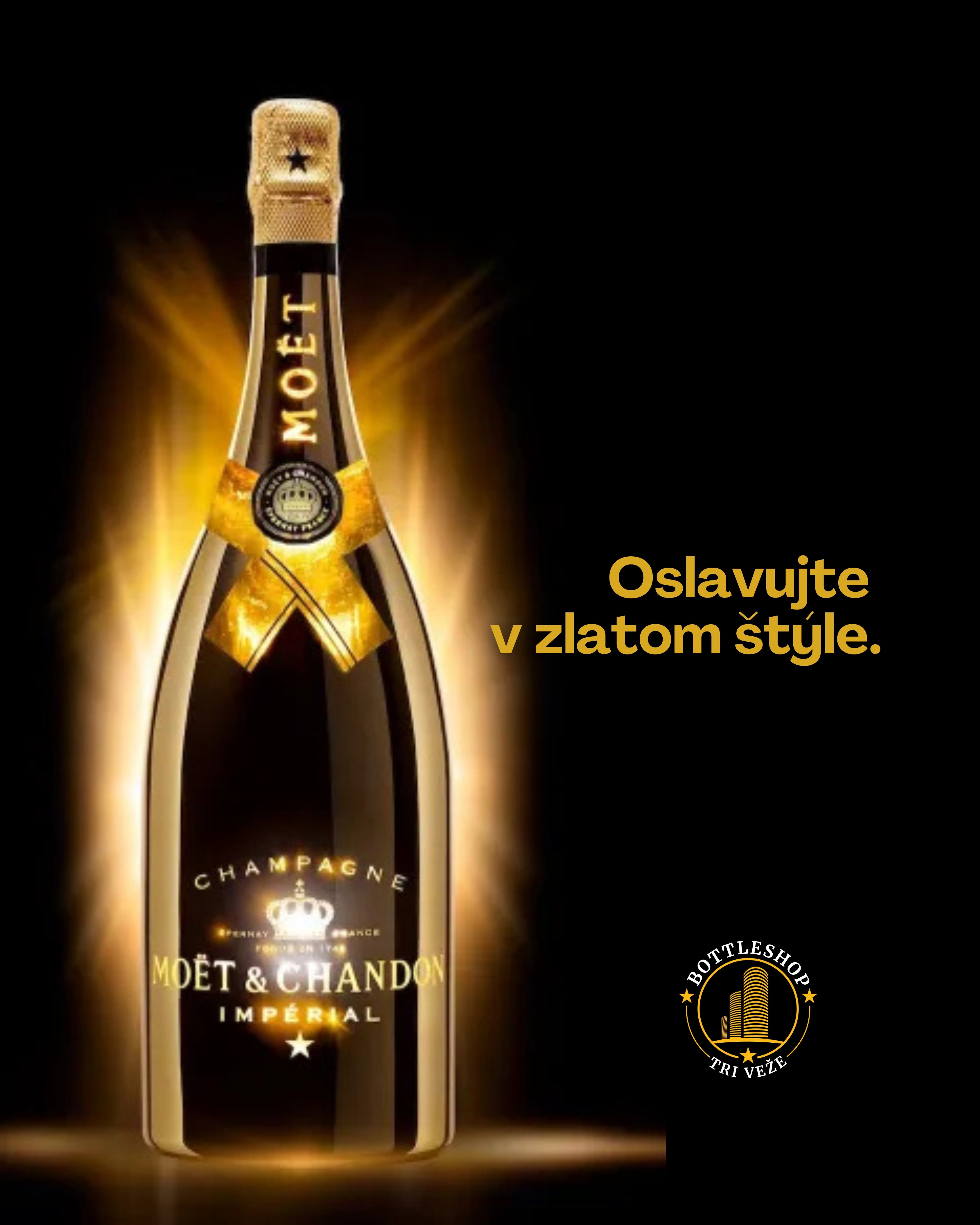 Moet & Chandon Impérial Bright Night Led 1,5l