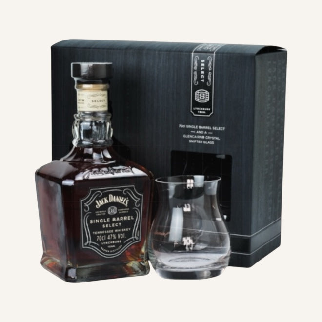 Jack Daniel´s Single Barrel Select 45% + poháre
