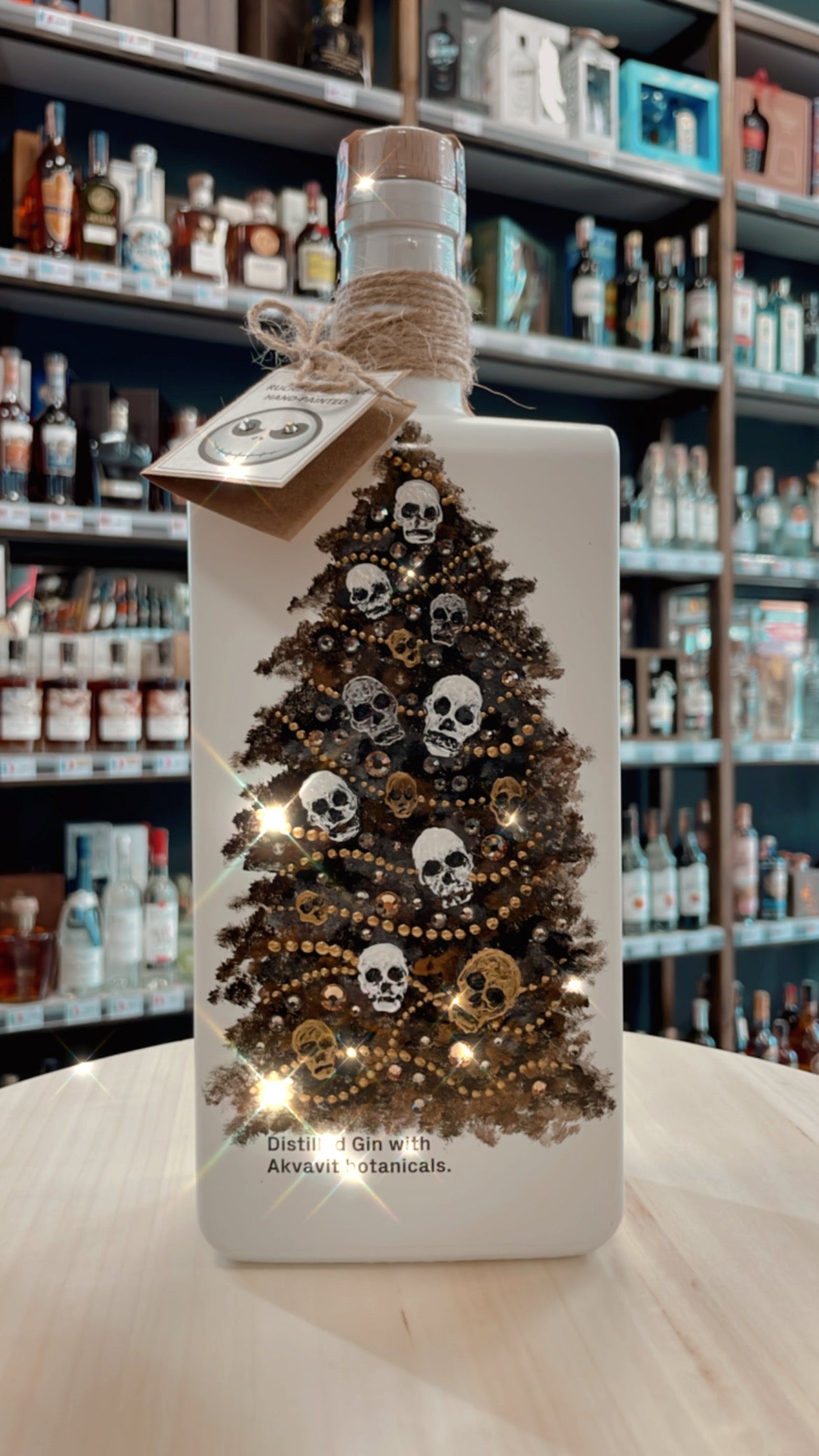 Christmas Tree Gin Skull 1l