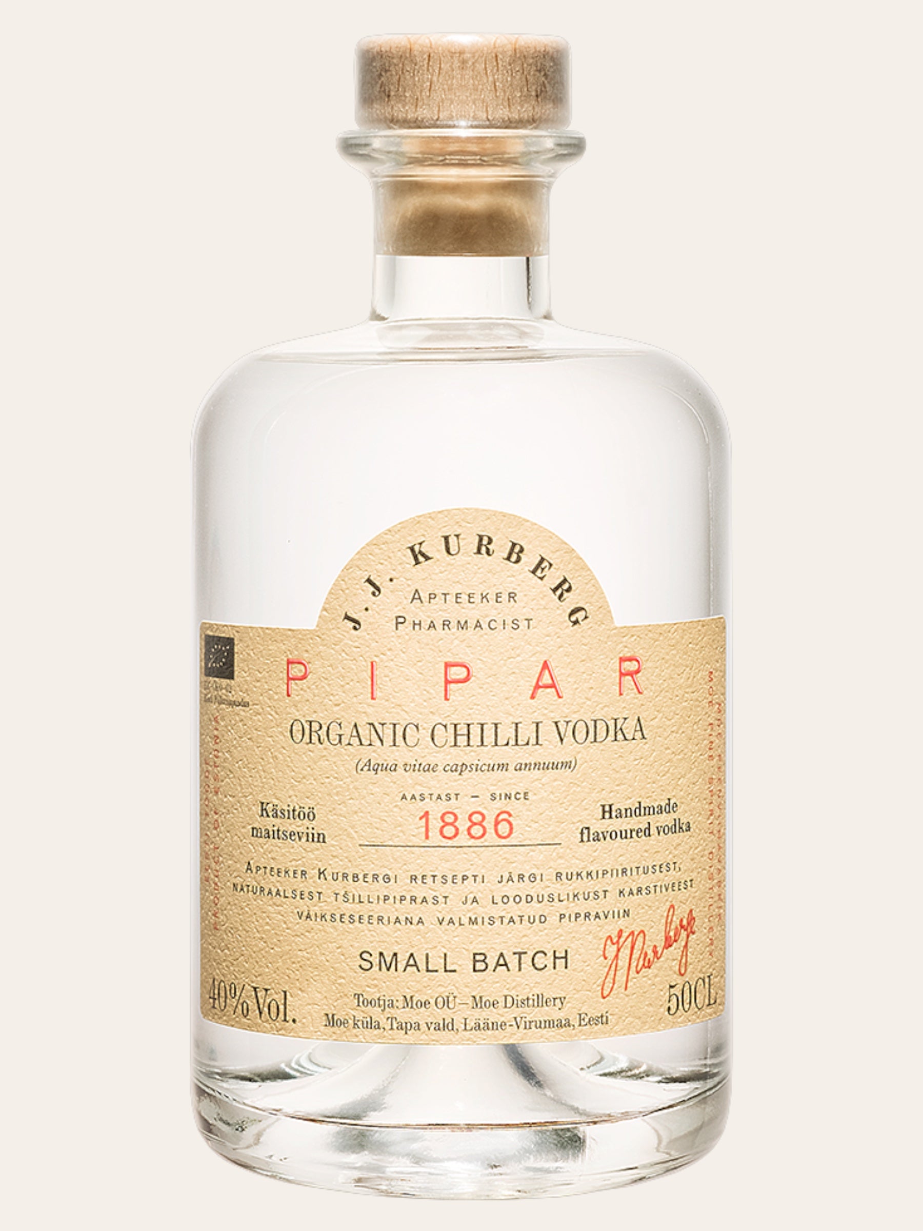 J.J Kurberg Pipar Chilli Vodka