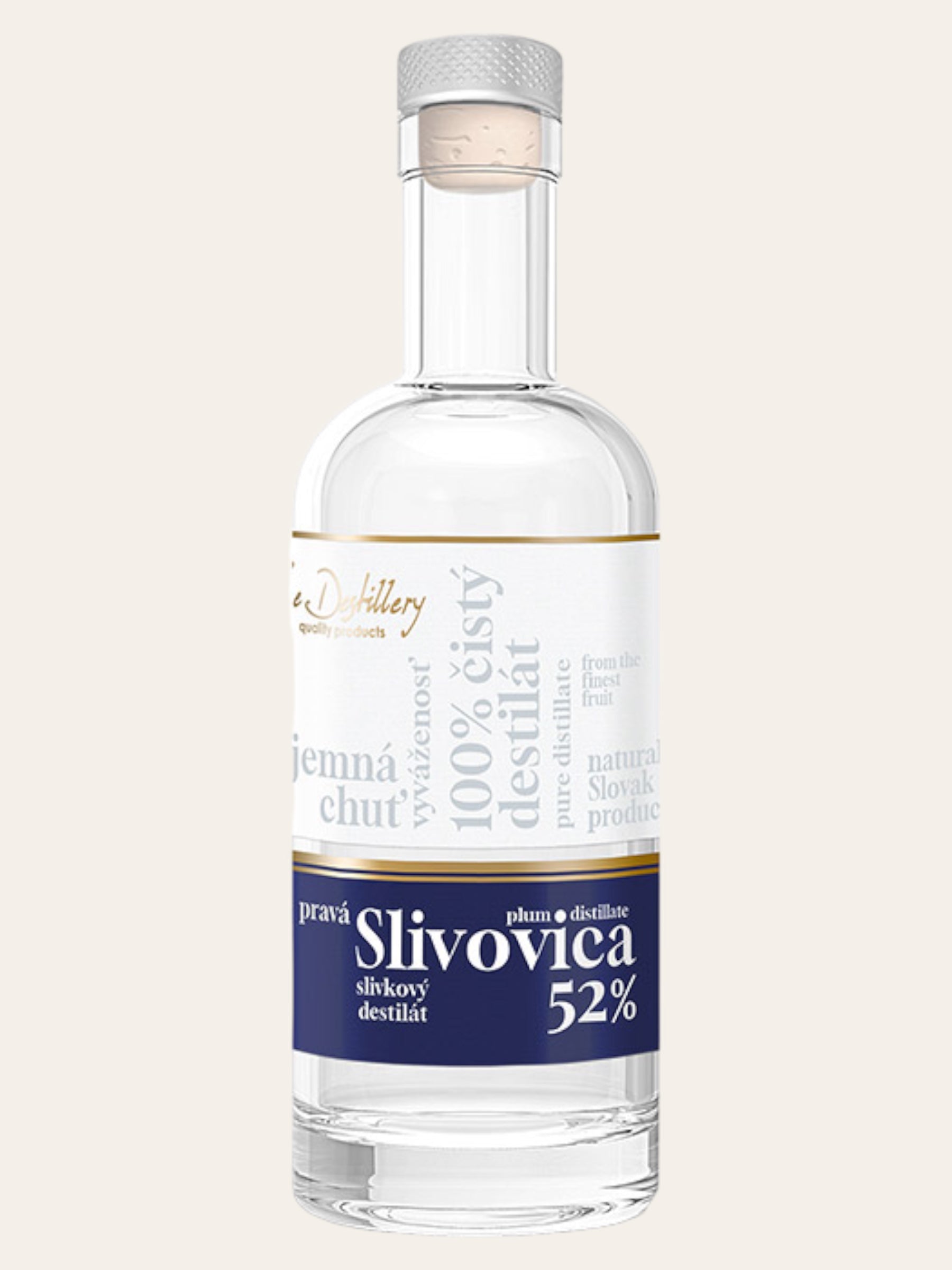 Fine Destillery Slivovica 0,5l 52%