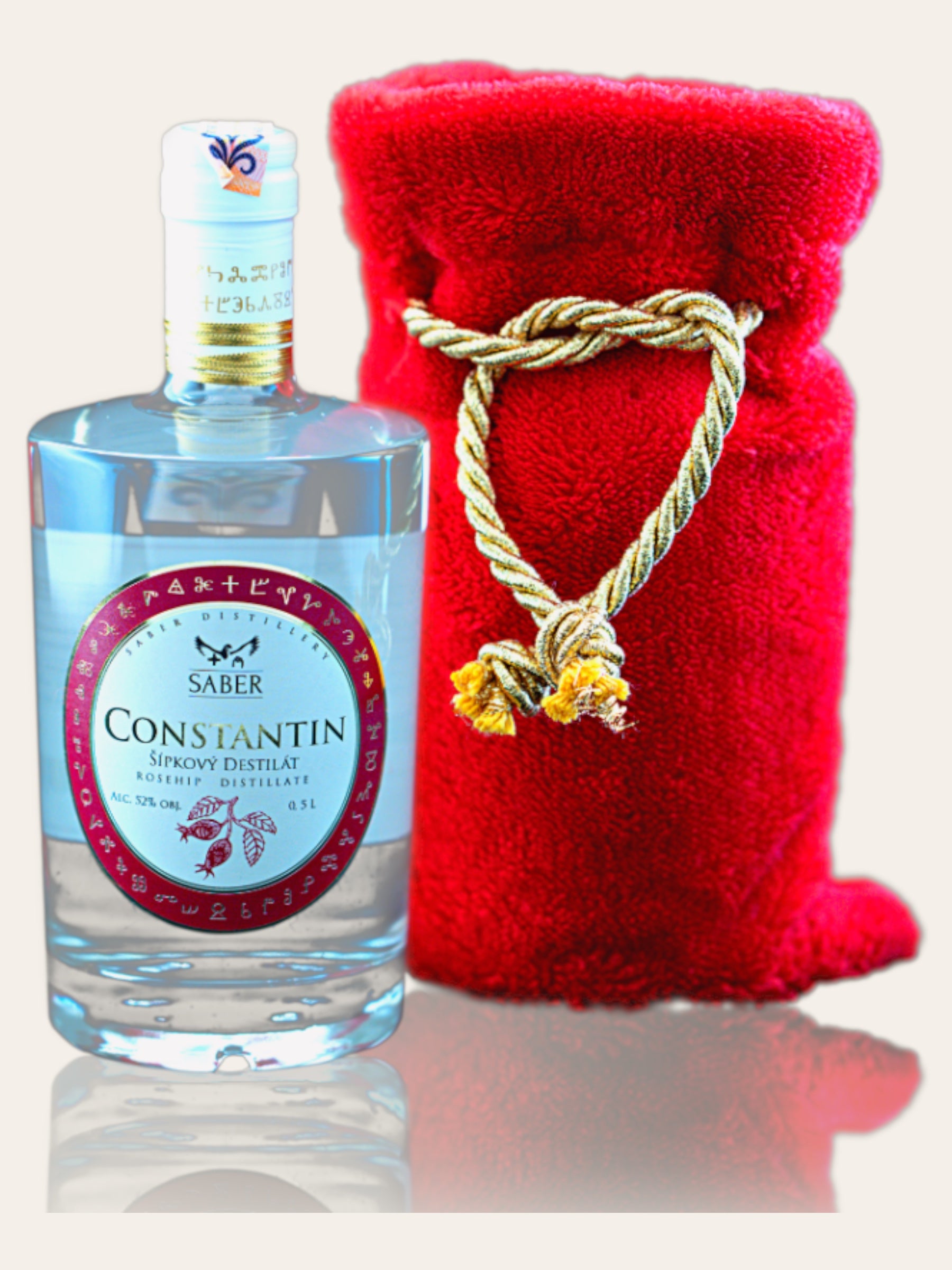 Saber Constantin Rose Distillate 0.5l 52%