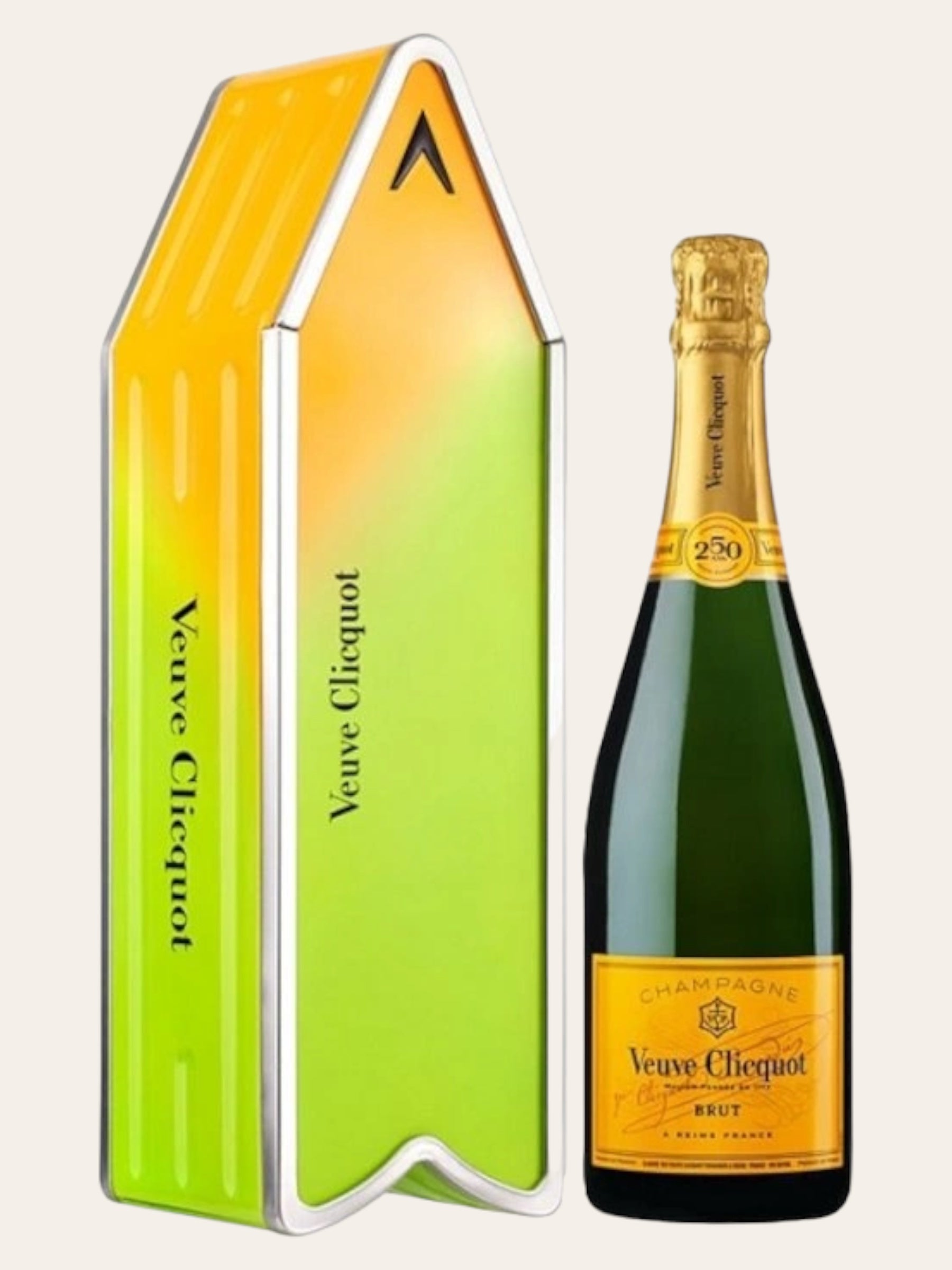 Veuve Clicquot Blue FRIDGE Arrow