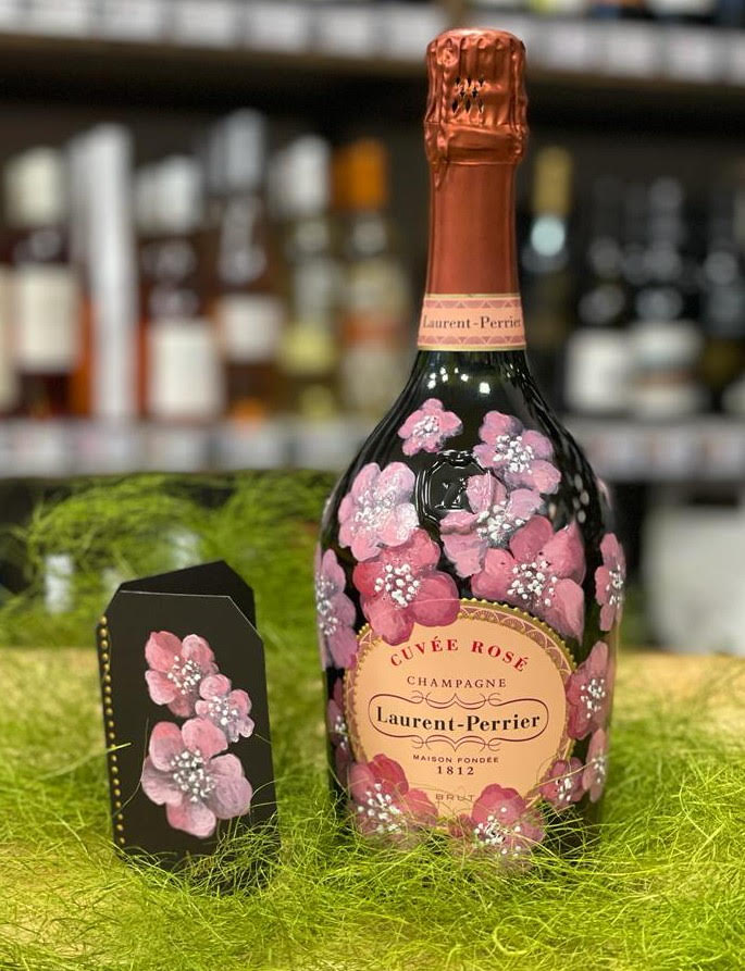 Laurent-Perrier Pink Flowers